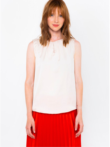 Cream women's blouse CAMAIEU - Women's