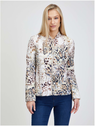 White Ladies Light Patterned Jacket Guess Vera - Women