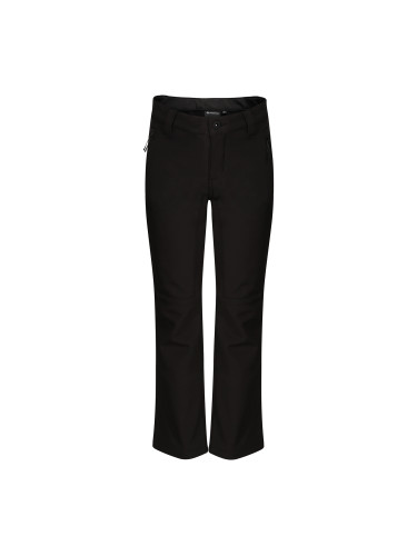 Kids softshell pants ALPINE PRO HURFO black