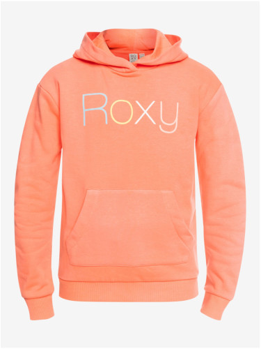 Apricot Girls Hoodie Roxy Happiness Forever - Girls