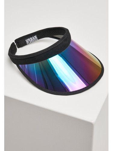 Holographic shield black/multicolor