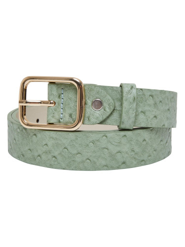 Belt made of ostrich synthetic leather