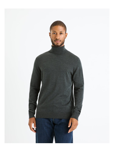 Celio Menos Turtleneck Merino Sweater - Men's