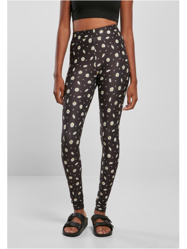 Women's soft leggings AOP blackdaisy