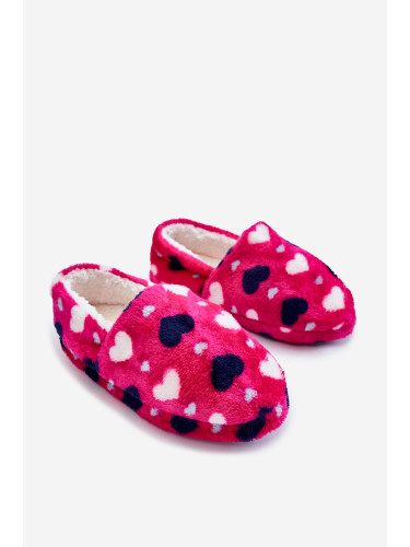 Children's insulated slippers In the heart of Fuchsia Meyra