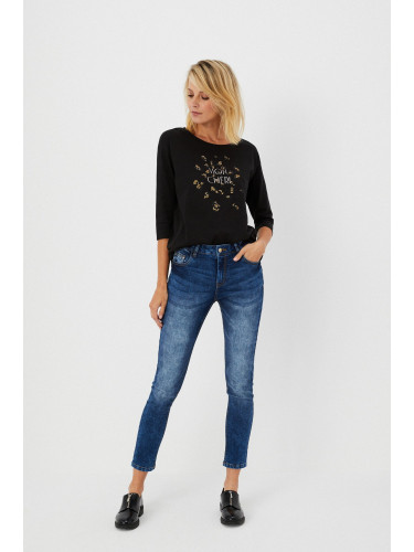 Дамски дънки Moodo Skinny fit