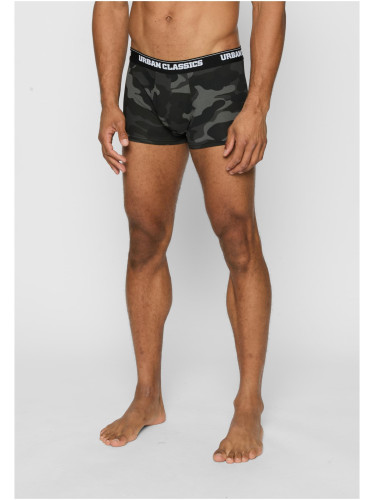 2-Pack of Camo Boxer Shorts Woodcamo + Darkcamo