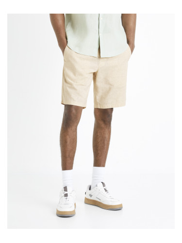 Celio Dolincobm Linen Shorts - Men