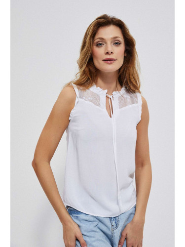 WOMEN'S SHIRT L-KO-3759 WHITE