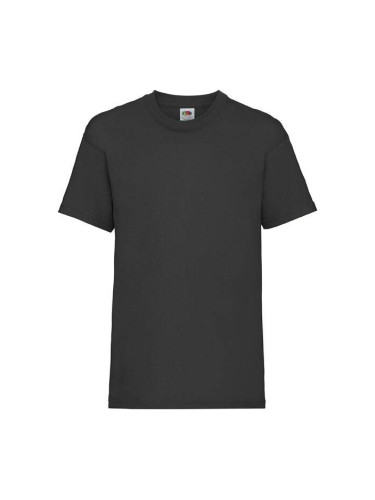 Black Fruit of the Loom Cotton T-shirt