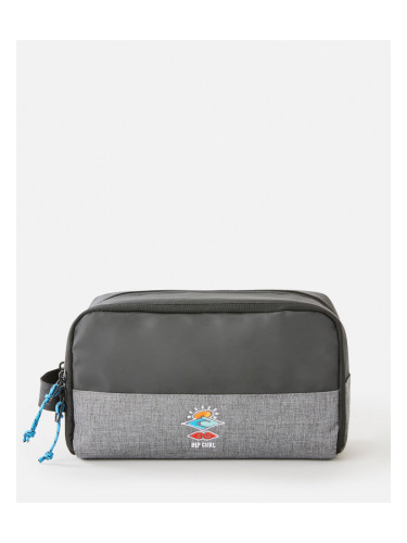 Rip Curl cosmetic bag GROOM TOILETRY ICONS OF SURF Grey