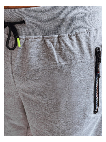 Light Grey Men's Dstreet Tracksuit Shorts