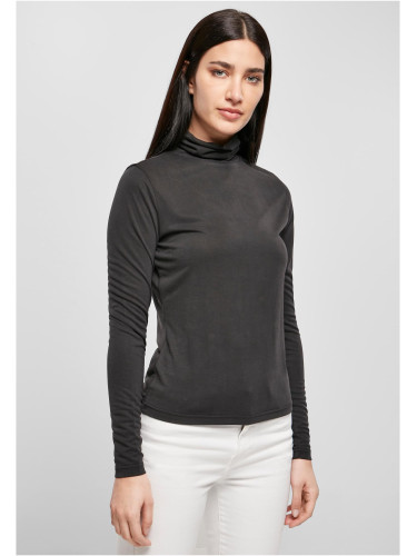 UC Ladies Modal Turtleneck - Black