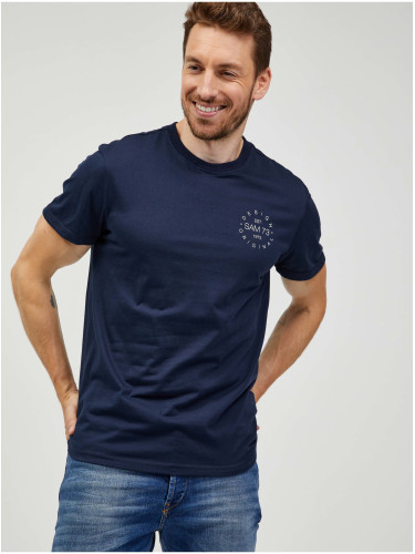 Мъжка тениска. SAM73 Navy Blue