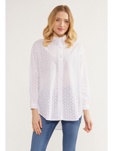 MONNARI Woman's Blouses Openwork Women's Shirt