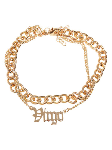 Zodiac Golden Anklet Virgin