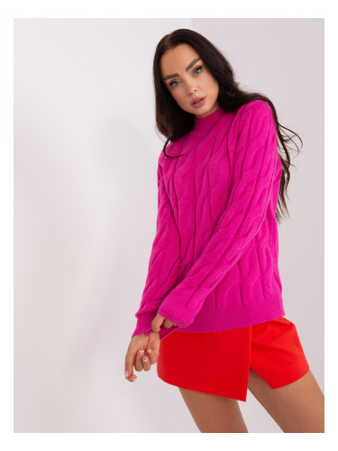 Sweater-AT-SW-2235.00P-Fuchsia