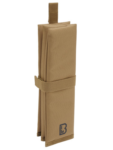 Seat pad folded camel
