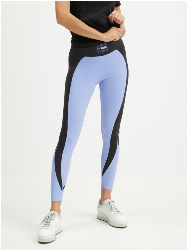 Black and blue Puma Fit Eversculpt HW 7/8 Tight - Ladies