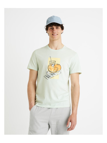 Celio T-shirt with Fegrume print - Men's