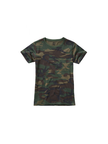 Women's T-shirt forest/camouflage