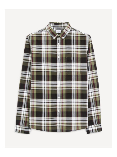 Celio Plaid Shirt Bapop - Men's