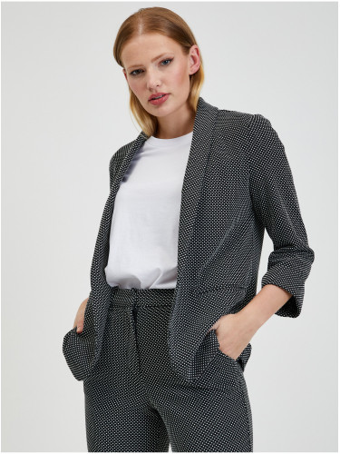 Orsay White-Black Women's Patterned Blazer - Women's