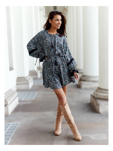 Multicolored dress By o la la cxp0918b. R00