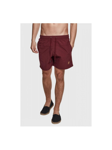 Men's Swimsuit Block Cherry