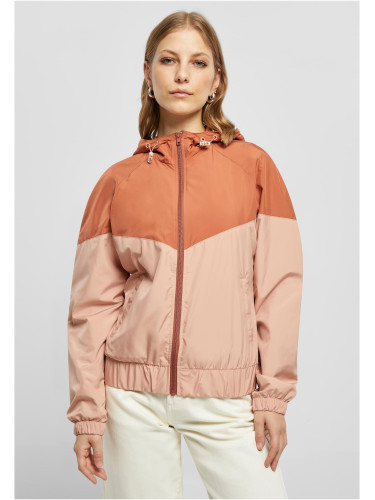 Women's windbreaker Arrow terracotta/amber