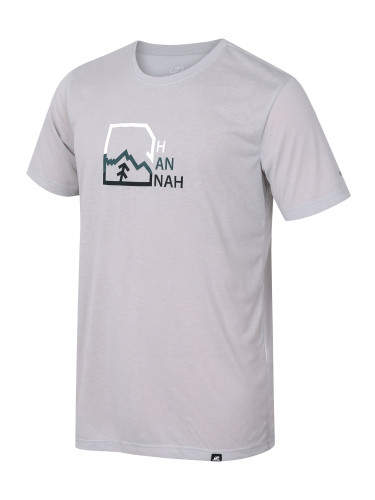 Men's functional T-shirt Hannah BITE gray violet