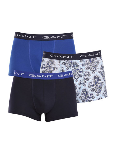 3PACK men's boxers Gant multicolored