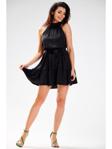 Awama Woman's Dress A580 Black