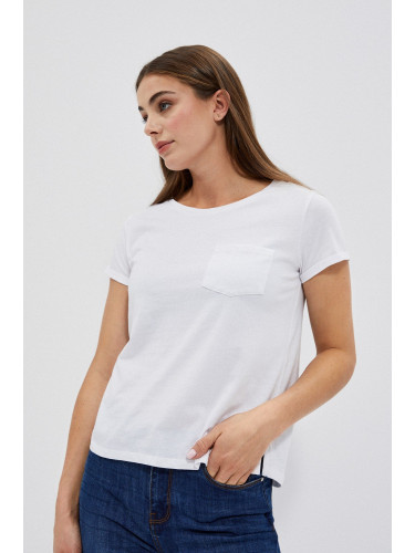 Cotton T-shirt with pocket