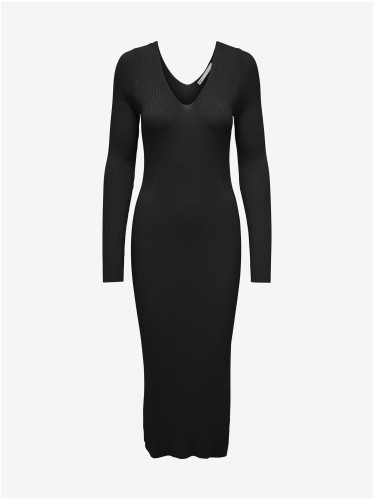 Black women's sweater mididress ONLY Julie - Women