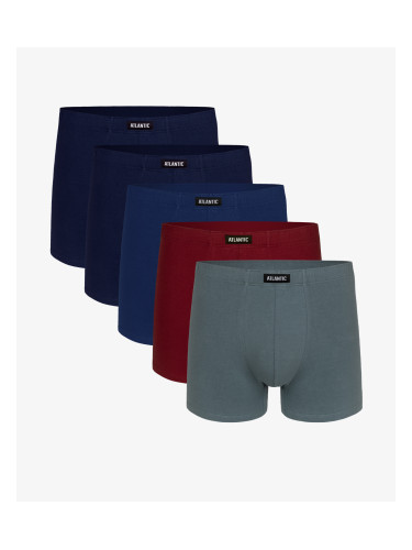 Men's Boxer Shorts ATLANTIC 5Pack - Multicolored