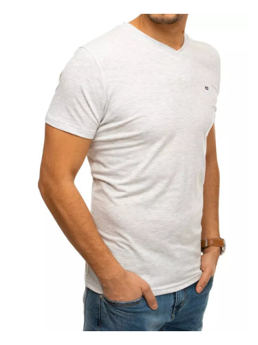 Light grey men's T-shirt RX4461