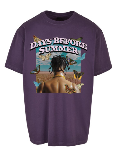Days Before Summer Oversize Tee purplenight