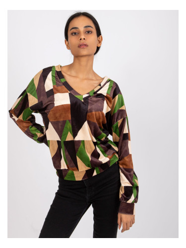 Blouse-DHJ-BZ-6550.74P-brown