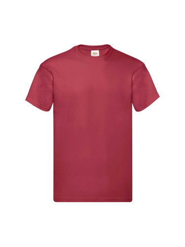 Original Fruit of the Loom Men's Red T-shirt