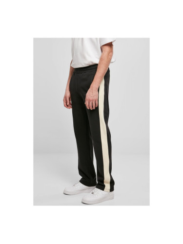 Black striped trousers