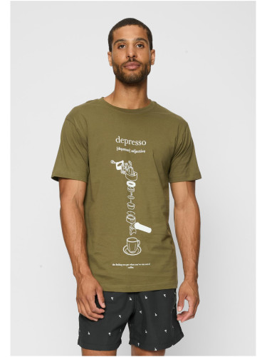 Depresso Olive Tee