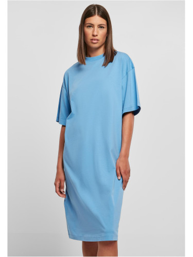 Women's Organic Long Oversized T-Shirt Dress horizonblue