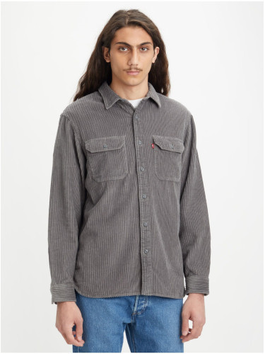 Levi's Grey men's corduroy shirt Levi's® Jackson - Men's