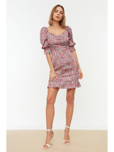 Дамска рокля Trendyol Multicolored