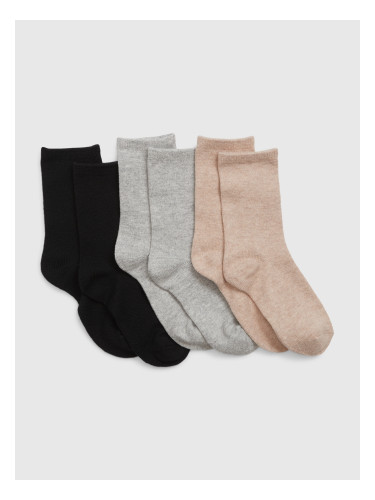 GAP Children's High Socks, 3pcs - Girls