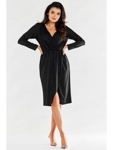 Awama Woman's Dress A548 Black