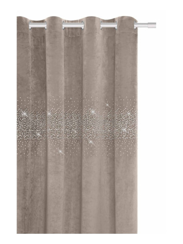 Edoti Velor curtain Shiny 140x250 A501