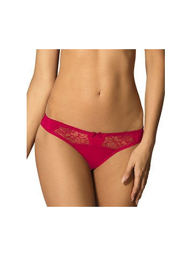 Gorteks Pamela embroidered panty carmin