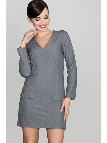 Lenitif Woman's Dress K373 Grey